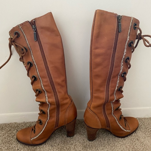 Seychelles Lace-Up  Boots-Anthropology Size 7 - Picture 4 of 16